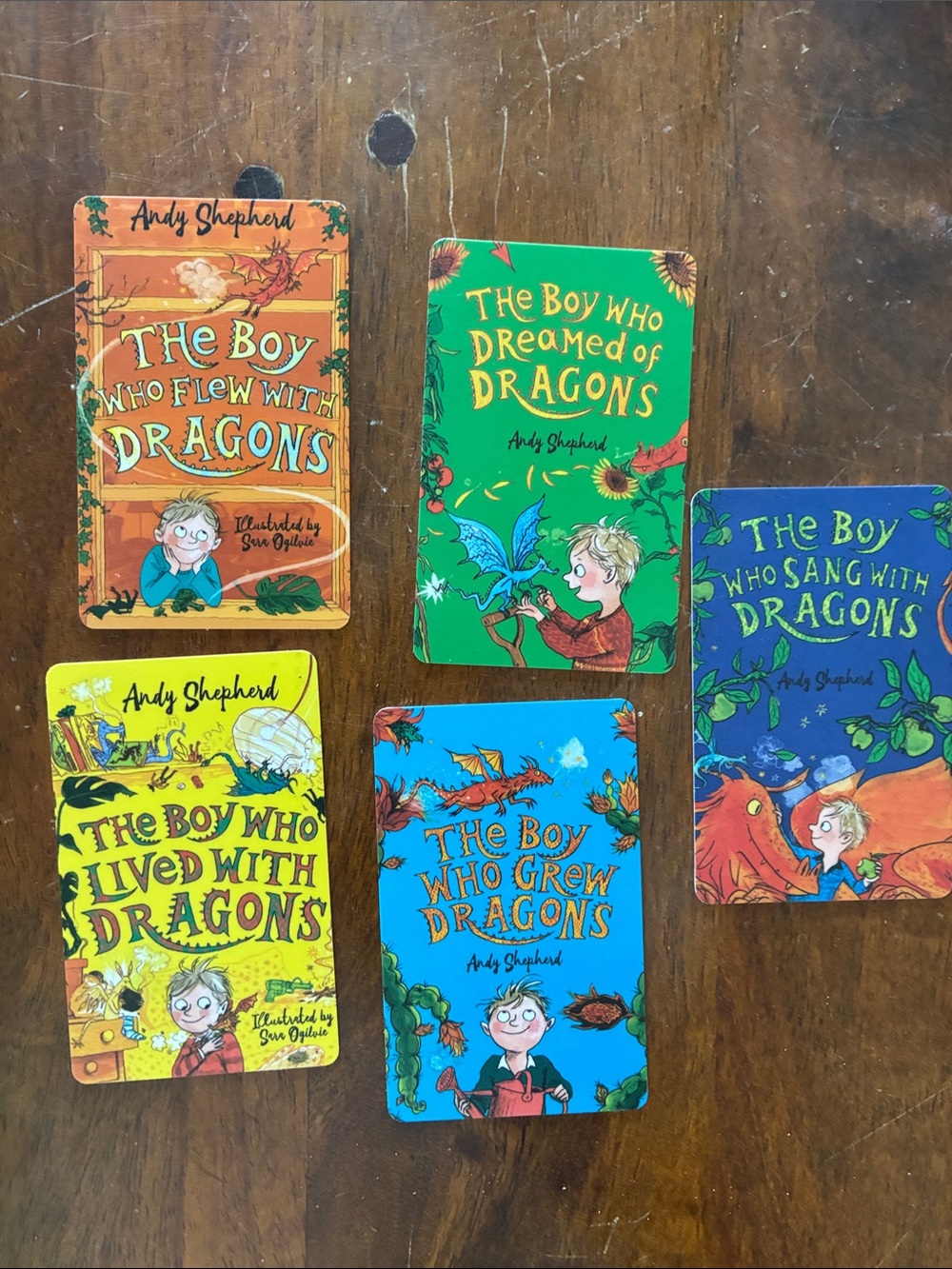 YOTO CARDS The Boy Who Grew Dragons Series Andy Shepherd UK